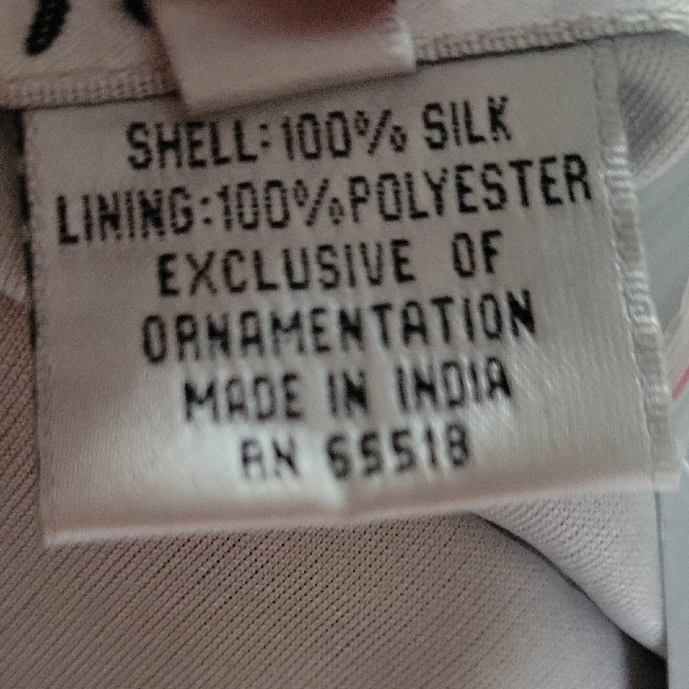 Patra Ltd. 100% Silk Gray Sequine Dress - Picture 8 of 9